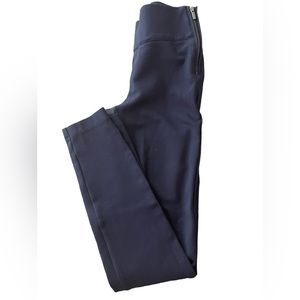 Women’s Zara Zip Side Navy Pants Pull On